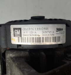 Alternateur OPEL INSIGNIA 1 Photo n°4