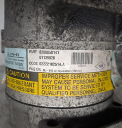 Compresseur clim RENAULT MEGANE 1 Photo n°3