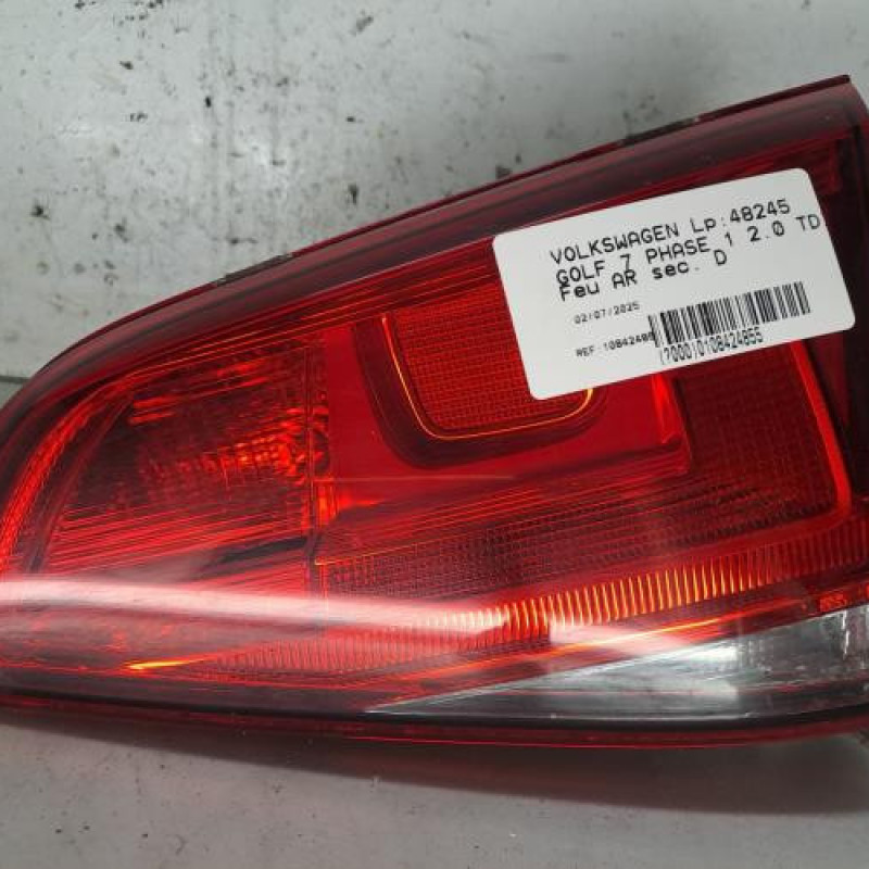 Feu arriere secondaire droit (feux) VOLKSWAGEN GOLF 7