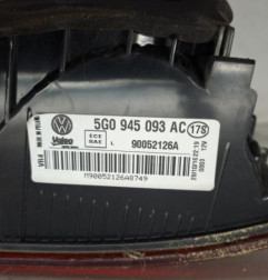 Feu arriere secondaire gauche (feux) VOLKSWAGEN GOLF 7 Photo n°4