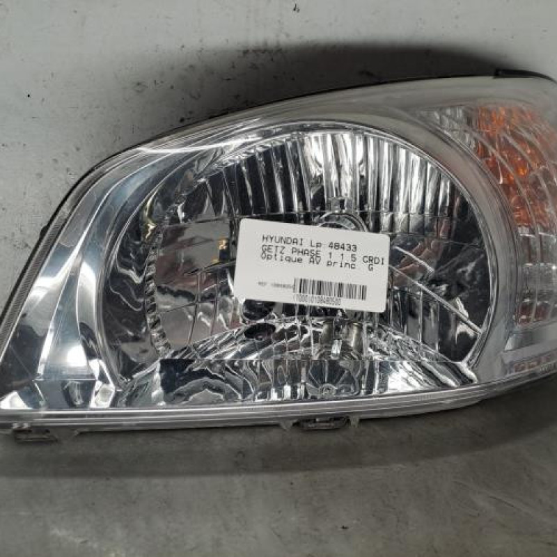 Optique avant principal gauche (feux)(phare) HYUNDAI GETZ