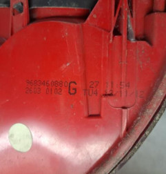 Feu arriere principal gauche (feux) PEUGEOT 3008 1 Photo n°5