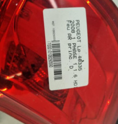 Feu arriere principal droit (feux) PEUGEOT 2008 1 Photo n°4