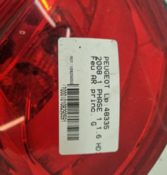 Feu arriere principal gauche (feux) PEUGEOT 2008 1 Photo n°5