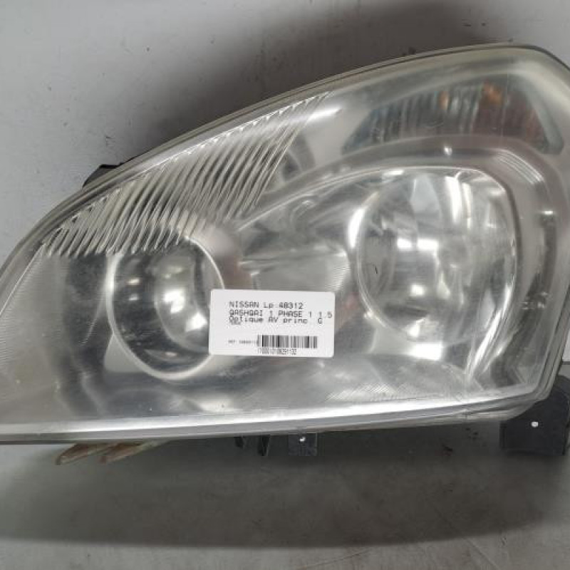 Optique avant principal gauche (feux)(phare) NISSAN QASHQAI 1