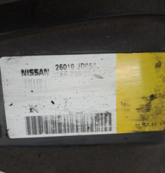 Optique avant principal droit (feux)(phare) NISSAN QASHQAI 1 Photo n°5