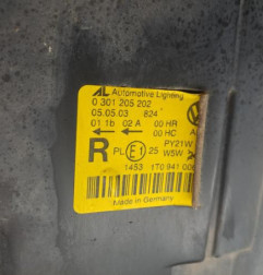 Optique avant principal droit (feux)(phare) VOLKSWAGEN TOURAN 1 Photo n°5