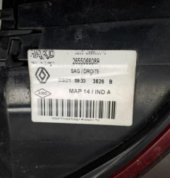 Feu arriere principal droit (feux) RENAULT CLIO 4 Photo n°5