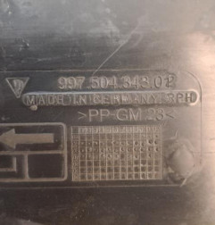 Cache sous moteur PORSCHE 911 5 997 Photo n°7