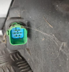 Optique avant principal droit (feux)(phare) FORD FIESTA 5 Photo n°4