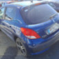 Pare choc arriere PEUGEOT 207
