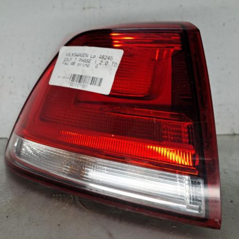 Feu arriere principal gauche (feux) VOLKSWAGEN GOLF 7