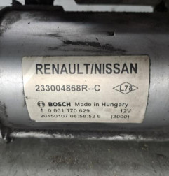 Demarreur RENAULT CAPTUR 1 Photo n°4