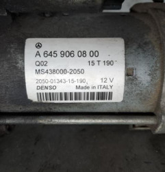 Demarreur MERCEDES CLASSE A 176 Photo n°4