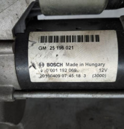 Demarreur OPEL CORSA E Photo n°4