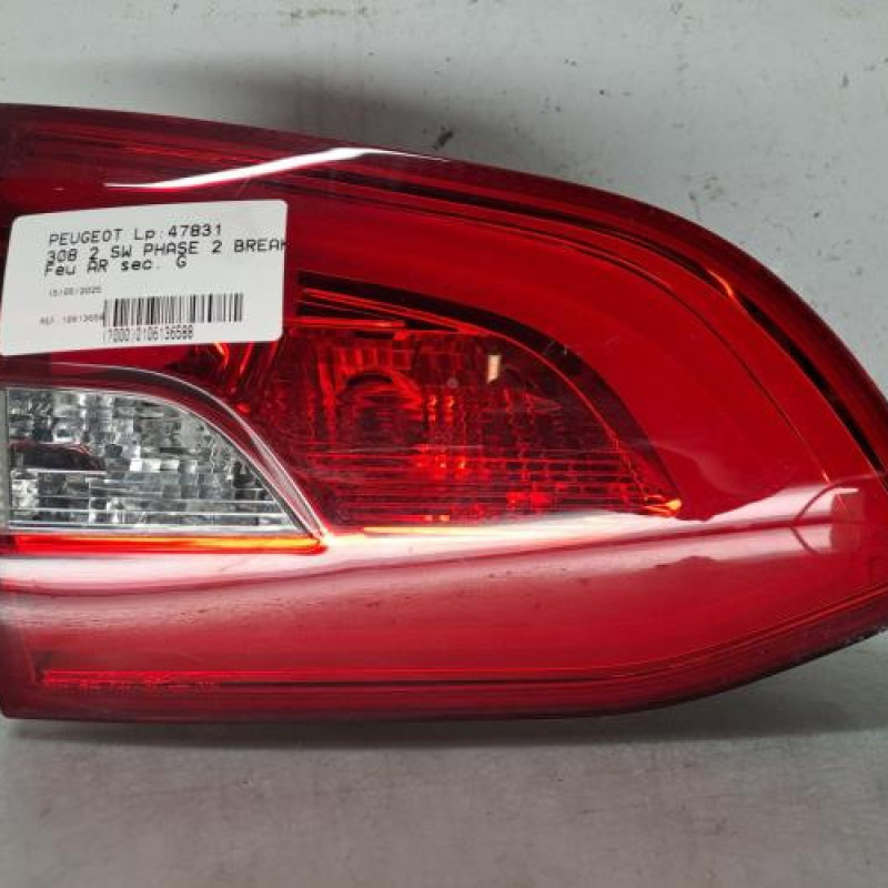 Feu arriere secondaire gauche (feux) PEUGEOT 308 2 SW