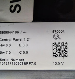 Commande chauffage RENAULT MEGANE 4 Photo n°6