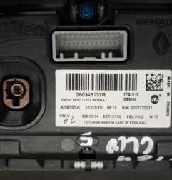 Afficheur RENAULT CLIO 5 Photo n°3