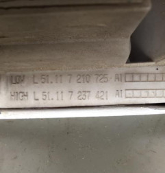 Grille de calandre gauche BMW X3 F25 Photo n°3