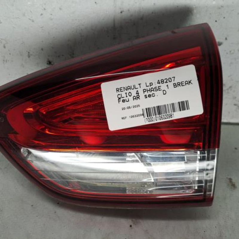 Feu arriere secondaire droit (feux) RENAULT CLIO 4