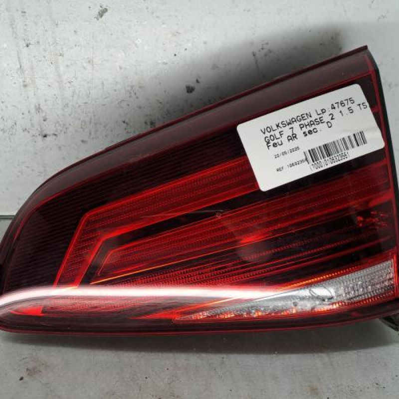 Feu arriere secondaire droit (feux) VOLKSWAGEN GOLF 7