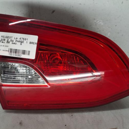 Feu arriere secondaire gauche (feux) PEUGEOT 308 2 SW Photo n°1