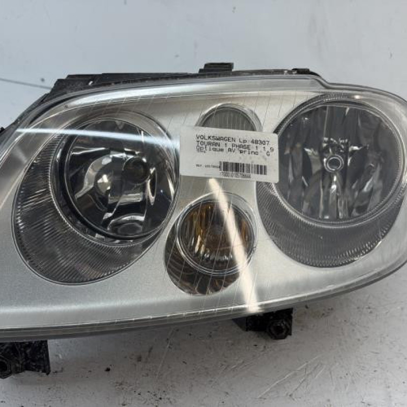 Optique avant principal gauche (feux)(phare) VOLKSWAGEN TOURAN 1