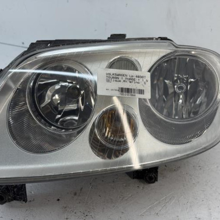 Optique avant principal gauche (feux)(phare) VOLKSWAGEN TOURAN 1 Photo n°1