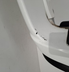 Pare choc arriere OPEL COMBO D Photo n°3