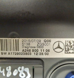 Afficheur MERCEDES CLASSE A 176 Photo n°4