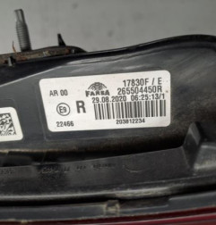 Feu arriere secondaire droit (feux) RENAULT CLIO 5 Photo n°4