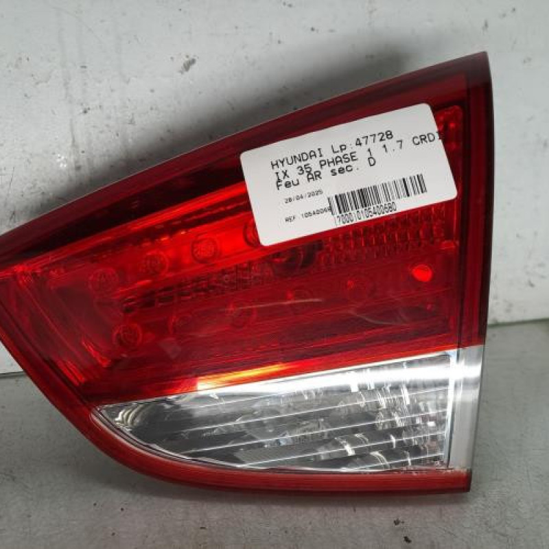 Feu arriere secondaire droit (feux) HYUNDAI IX 35