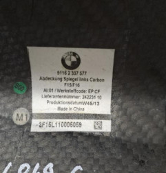 Coquille de retroviseur gauche BMW X4 F26 Photo n°4