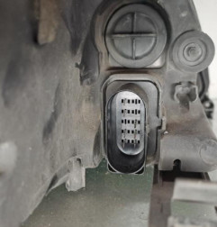 Optique avant principal gauche (feux)(phare) FORD FOCUS 2 Photo n°3