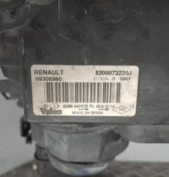 Optique avant principal gauche (feux)(phare) RENAULT MEGANE 2 Photo n°5