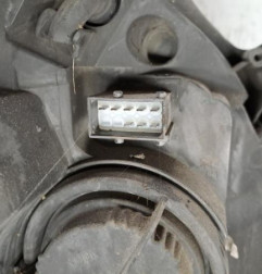 Optique avant principal gauche (feux)(phare) OPEL VECTRA C Photo n°4