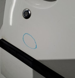 Porte avant droit PEUGEOT 107 Photo n°3