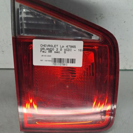 Feu arriere secondaire gauche (feux) CHEVROLET ORLANDO Photo n°1