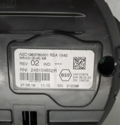 Compteur RENAULT TALISMAN Photo n°4