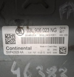 Calculateur moteur SKODA FABIA 2 Photo n°4