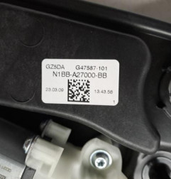 Leve vitre electrique arriere droit FORD FIESTA 7 Photo n°3