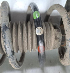 Amortisseur avant gauche CITROEN C4 2 Photo n°3