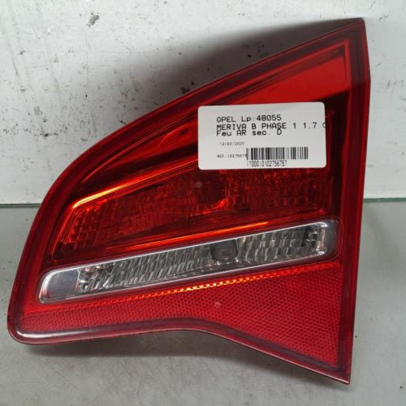 Feu arriere secondaire droit (feux) OPEL MERIVA B