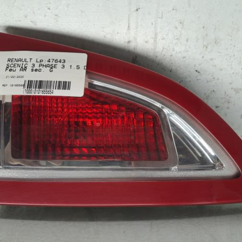 Feu arriere secondaire gauche (feux) RENAULT SCENIC 3