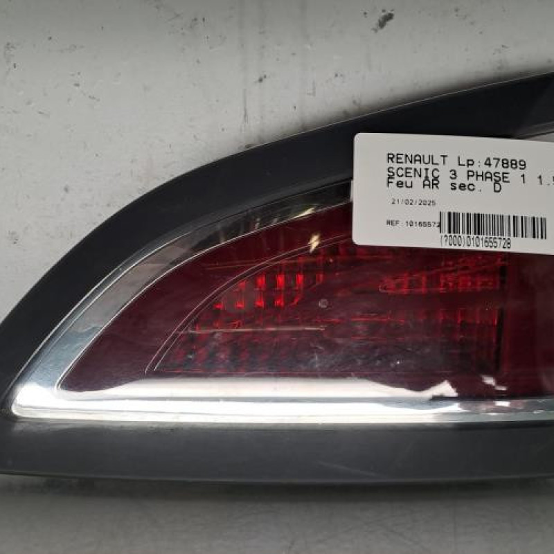 Feu arriere secondaire droit (feux) RENAULT SCENIC 3