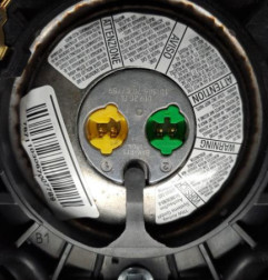 Air bag conducteur OPEL CORSA D Photo n°3