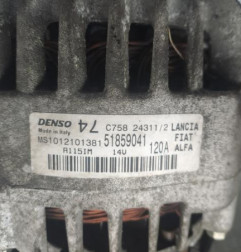 Alternateur FIAT PUNTO EVO 3 Photo n°4