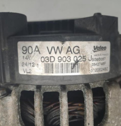 Alternateur VOLKSWAGEN POLO 5 Photo n°4