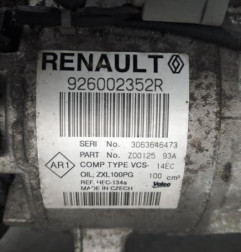 Compresseur clim RENAULT CLIO 4 Photo n°4