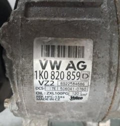 Compresseur clim SKODA OCTAVIA 2 Photo n°3